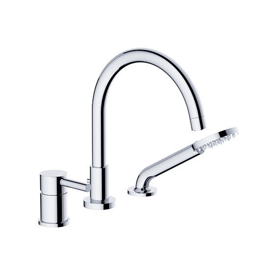 Bath tub mixer - Tub/shower mixer set deck mount ½“ - Article No. 619.30.445.xxx