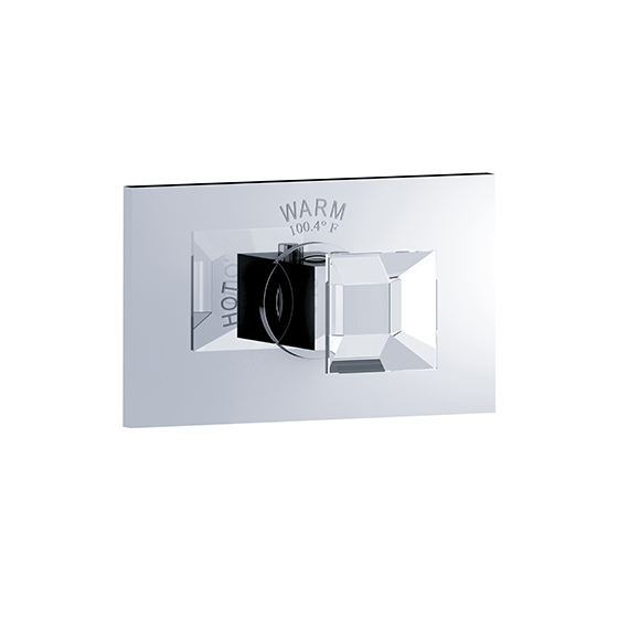 Shower mixer - Concealed wall thermostat ¾“ without flow control, assembly set - Article No. 626.40.520.xxx-AA - US