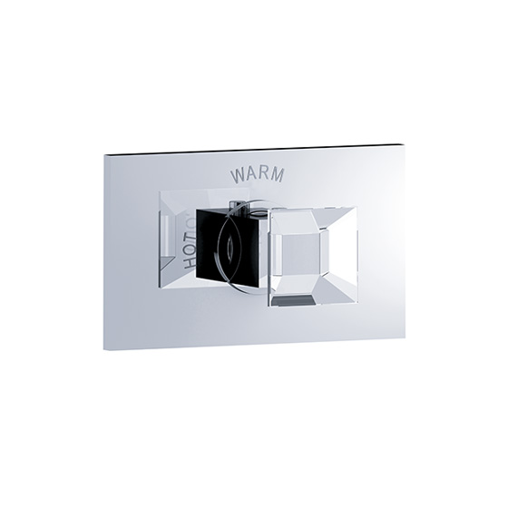 Shower mixer - Concealed wall thermostat ¾“ without flow control, assembly set - Article No. 626.40.520.xxx-AA