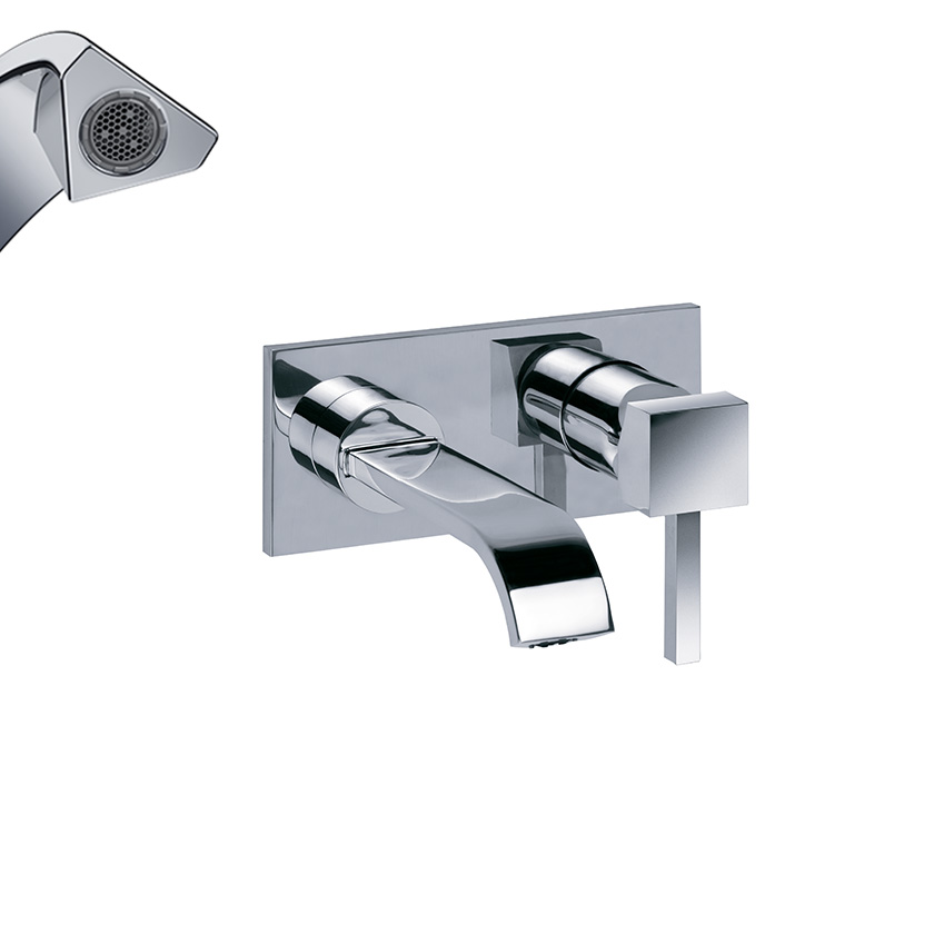 Washbasin mixer - Single lever wall washbasin mixer ½", assembly set - Article No. 627.20.360.xxx