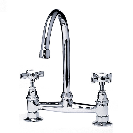 Kitchen taps - 2-hole sink mixer - Article No. 629.20.640.xxx