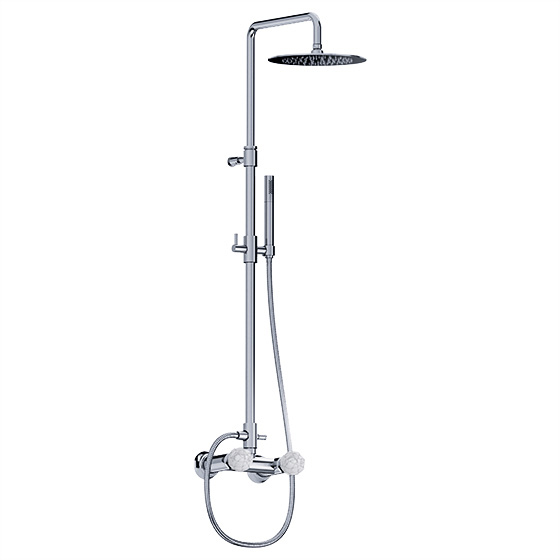 Shower mixer - Exposed set with shower system - Article No. 631.20.410.xxx-AA
