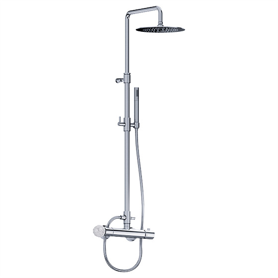 Shower mixer - Exposed thermostat-set with shower system - Article No. 631.20.460.xxx-AA