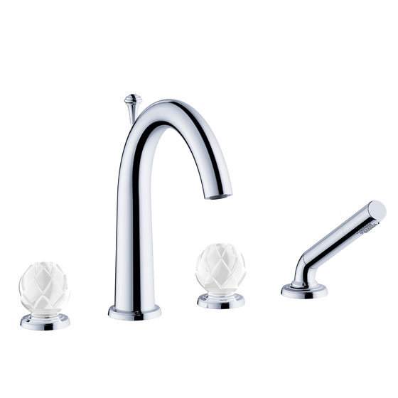 Bath tub mixer - Tub/shower mixer set deck mount ½" - Article No. 631.40.100.xxx-AA