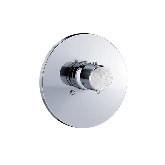 Shower mixer - Concealed wall thermostat without flow control, assembly set ¾" - Article No. 631.40.555.xxx-AA