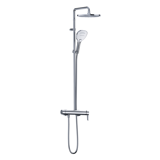 Shower mixer - Exposed shower set with shower system  - Article No. 632.20.660.xxx
