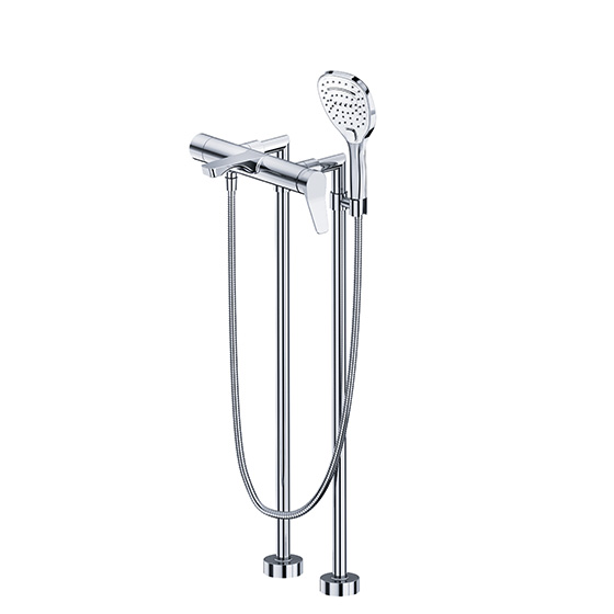 Bath tub mixer - Tub/shower mixer for supply pipes,incl. shower set  - Article No. 633.20.540.xxx