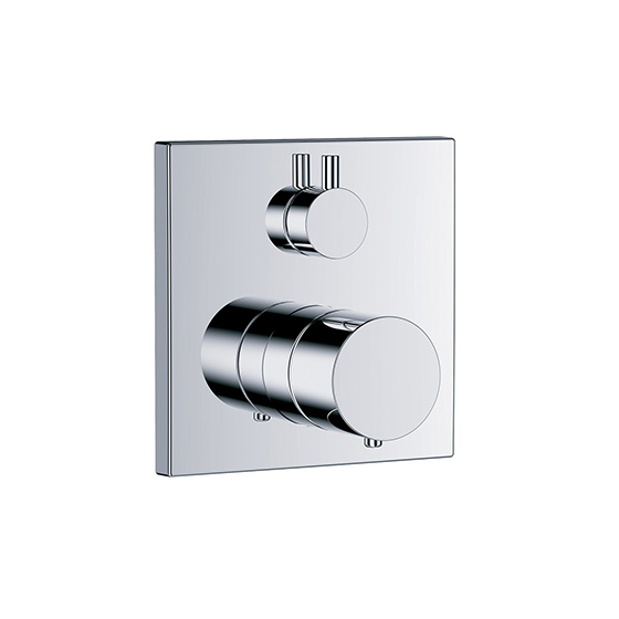 Shower mixer - Concealed wall thermostat ½" with flow control,assembly set  - Article No. 634.40.360.xxx