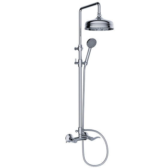 Shower mixer - Exposed set with shower system - Article No. 637.20.417.xxx