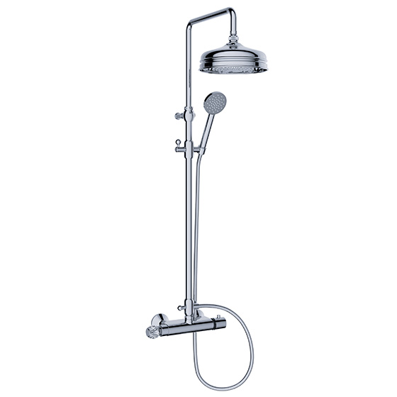 Shower mixer - Exposed thermostat-set with shower system - Article No. 637.20.462.xxx-AA