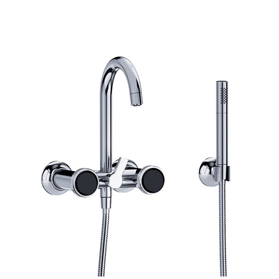 Bath tub mixer - Exposed tub/shower mixer, inclusive shower set ½“ - Article No. 638.20.100.xxx-AA