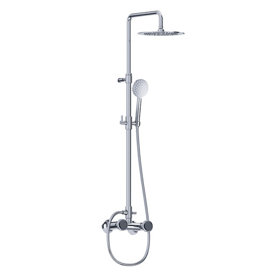 Shower mixer - Exposed set with shower system  - Article No. 638.20.415.xxx-AA