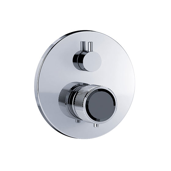 Shower mixer - Concealed wall thermostat ½" with flow control, assembly set  - Article No. 638.40.360.xxx-AA