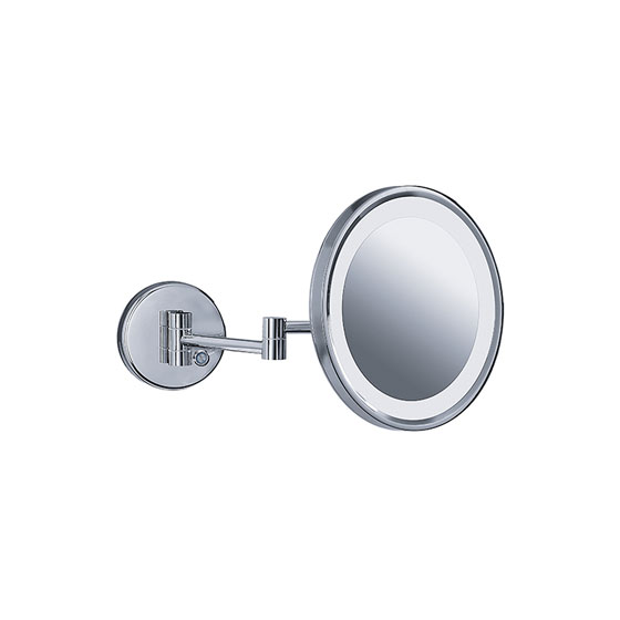 Joerger, Eleven, Cosmetic mirror, incl. lighting, chrome