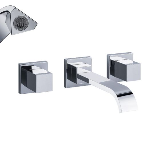 Washbasin mixer - Wall washbasin 3-hole mixer ½“, assembly set - Article No. 627.30.361.xxx